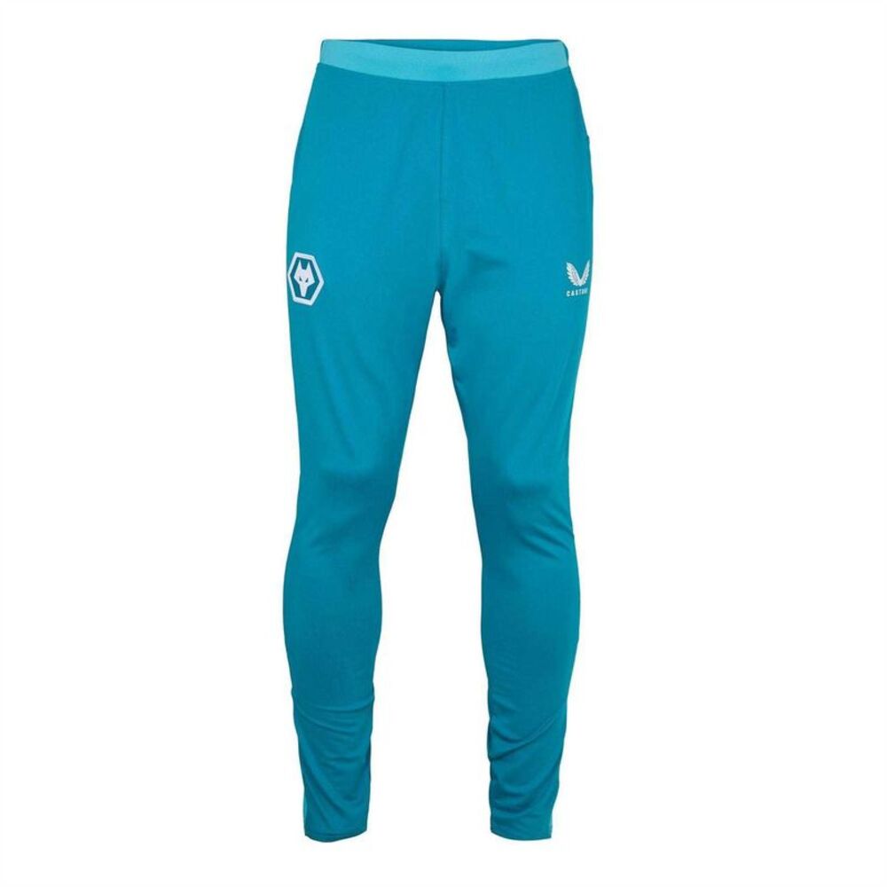 Castore Mens Wolverhampton Wanderers FC Tracksuit Bottoms / Pagoda Blue